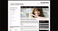 Desktop Screenshot of hudsonfamilydental.pro